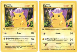 Collection of Master’s Guide to Pokémon Wizards of the Coast (WOTC) Corrected Errors & Test Cards in a gallery layout