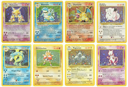 Collection of The Magic of Wizards of the Coast Pokémon Cards in a gallery layout