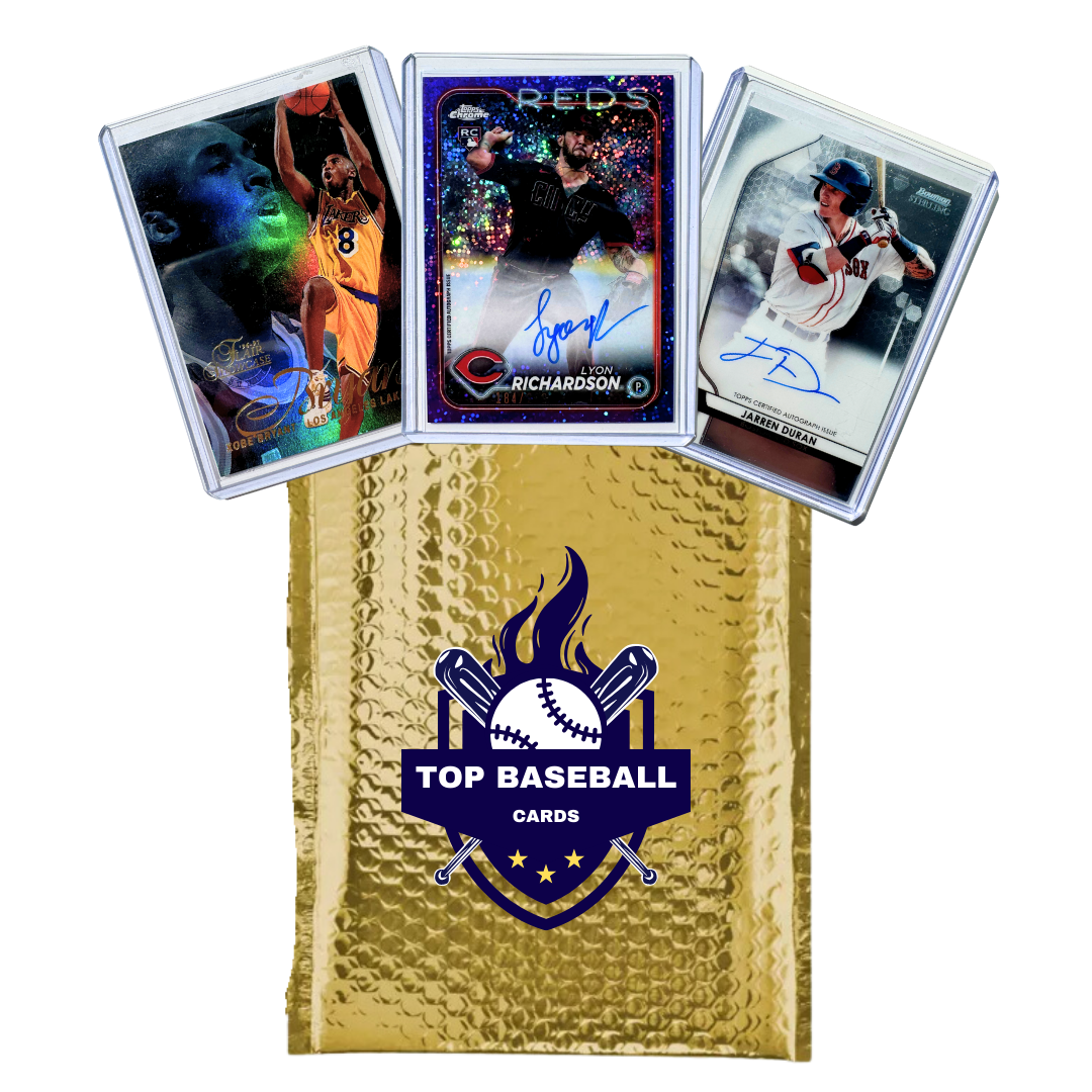 Collection of Mystery 3 Pack of Sports Cards (Individual & Packs) in a gallery layout